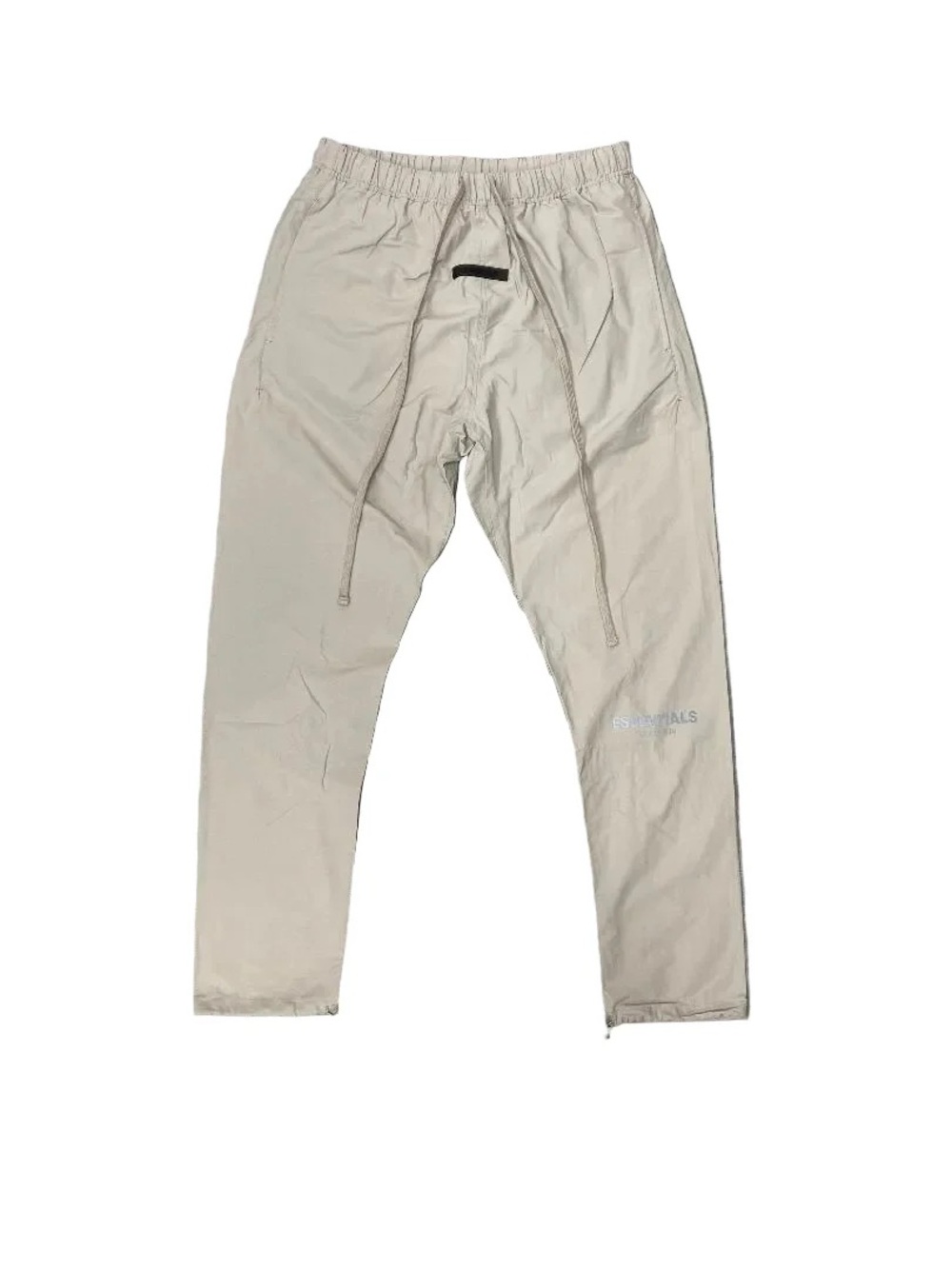 Essentials Fear of God Men's Beige Elastic Drawstring Joggers XL